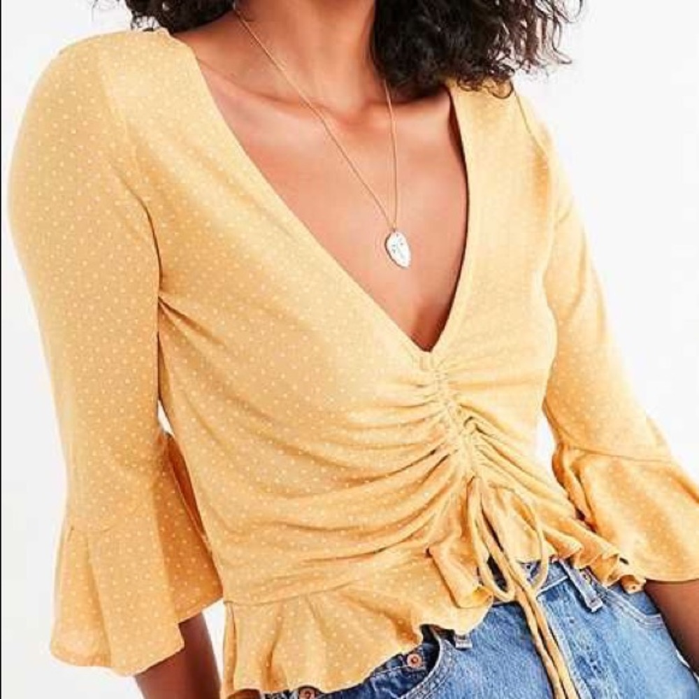 Urban outfitters ruched top